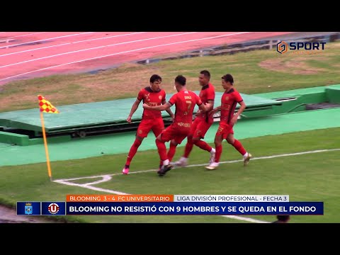 BLOOMING 3 - 4 FC UNIVERSITARIO - Resumen del Partido
