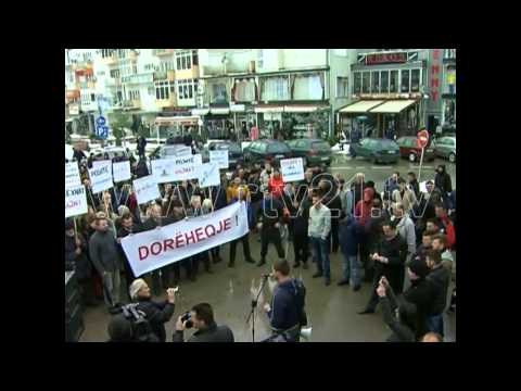 Prizren - protesta - 07.03.2015