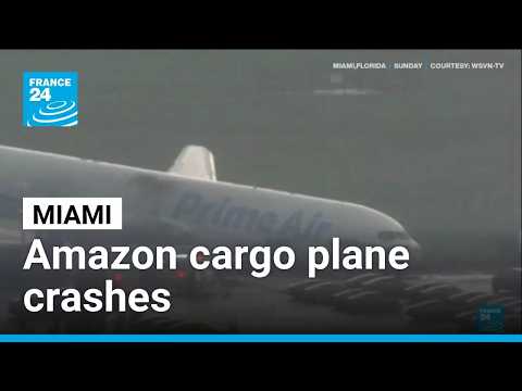 Five dead after Amazon cargo plane crashes in Miami airport