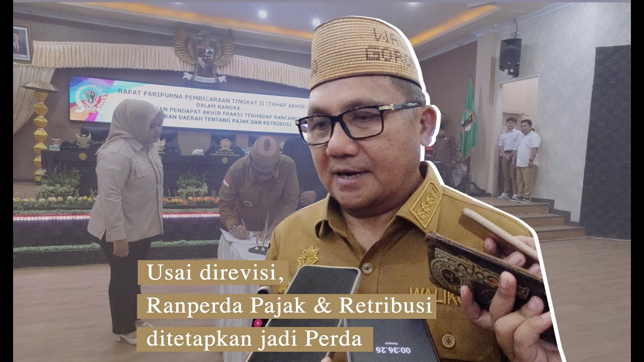 Setelah Revisi, Ranperda Pajak dan Retribusi ditetapkan jadi Perda