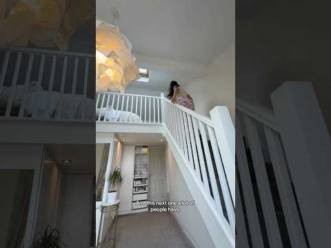 Hidden parts of my bedroom that don’t make sense #roominspo #interiordesign #loftbedroom #roomtour