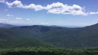 Panther Mountain offers a gorgeous view of the surrounding, rolling hills.