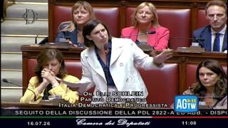 Schlein alla Camera: «Chi ha tradito è l'unica ossessione della premier Meloni, non ci dorme la n...