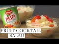 FRUIT COCKTAIL SALAD ( 4 Ingredients Fruit Salad Recipe )