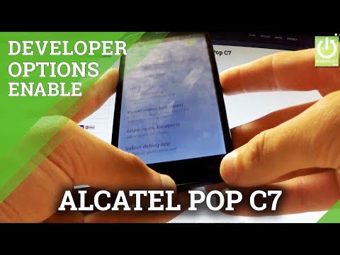 How to Enter Developer Options on ALCATEL 7041D Pop C7
