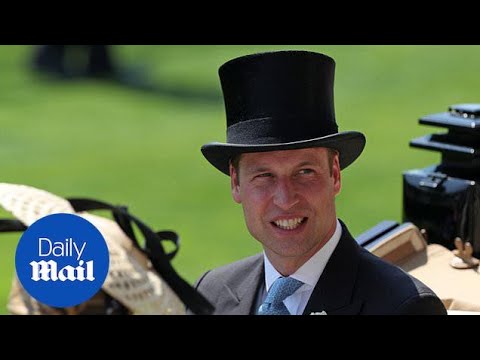 Duchess of Cambridge wears Alexander McQueen at Royal Ascot - Daily Mail