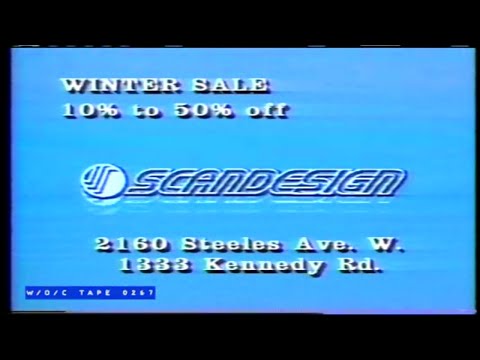 WOC Tape 0267 Local Commercials Compilation - 1989