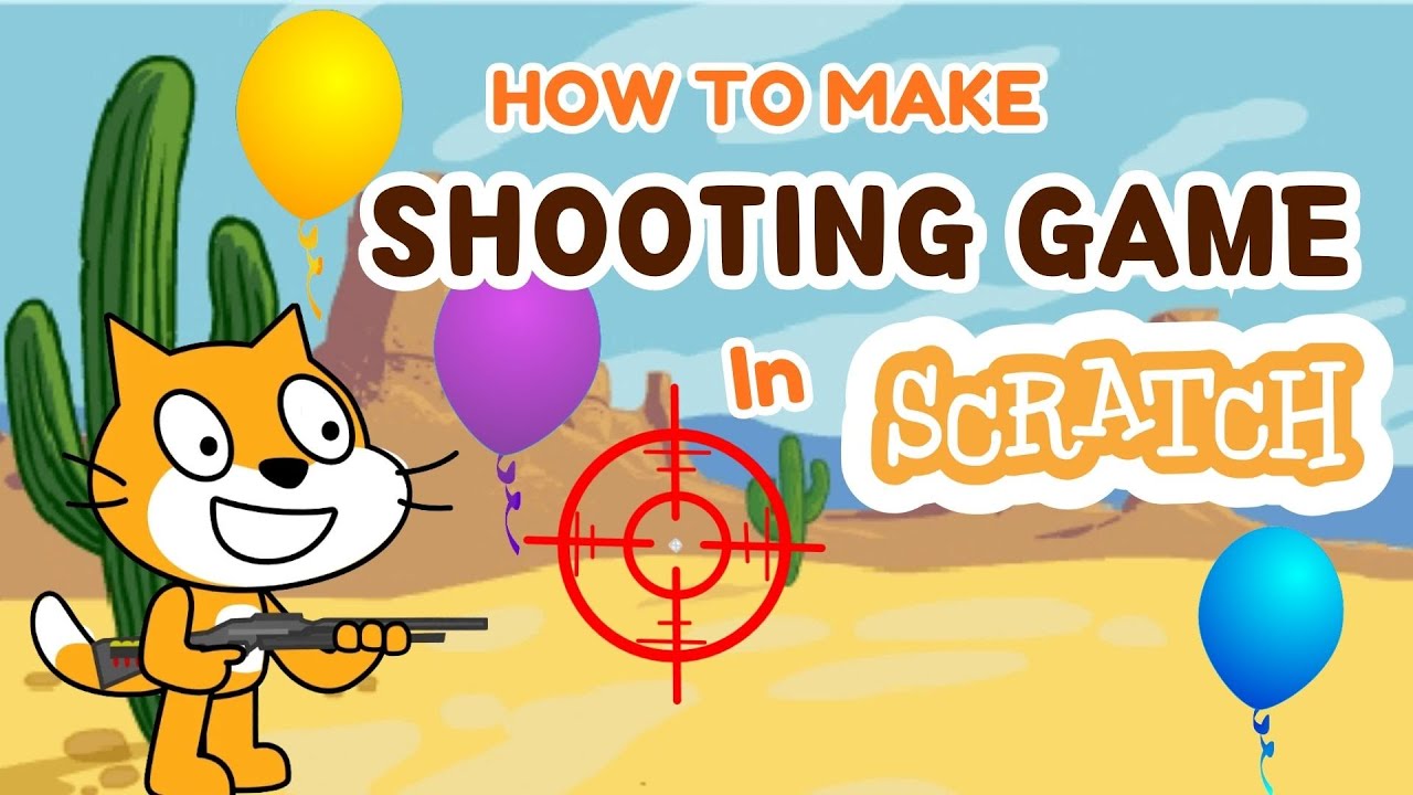 How to Make a Shooting Game in Scratch in 3 mins