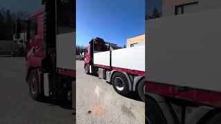 Бордови камион MAN TGA 26.400 6X2*4 + HMF 1820 | Изображение 4 - Autoline