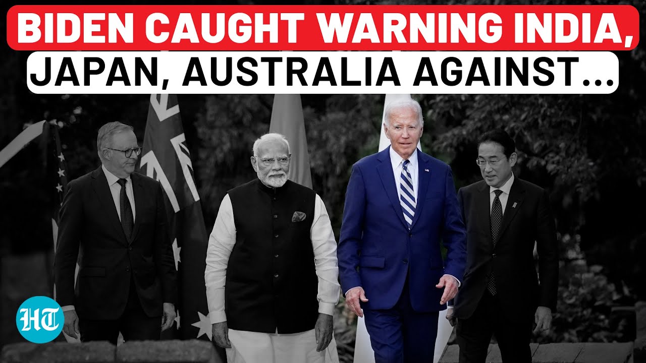 Biden Warns Modi, Albanese, Kishida Against Xi At Quad Summit: ‘China Looking To Buy Some…’ |Hot Mic