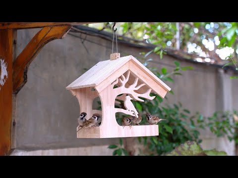Creative DIY Bird Feeder | Easy DIY Wood Crafts