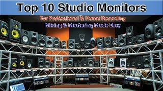 Video thumbnail for Top 10 Studio Monitors 2019 by Globe Studio One