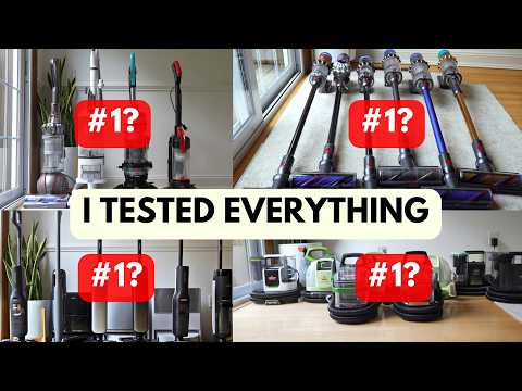 After Testing EVERYTHING — I Rank the Top Vacs, Dysons, Wet-Dry Vacs, & SpotCleaner of 2025