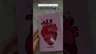 Libro El (des)amor que jamás viví Olga González. Poemarios. Amor. Desamor. Frases de amor #shorts