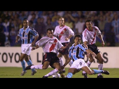 Grêmio 4 x 0 River Plate-ARG - Copa Libertadores 2002 | Jogo Completo