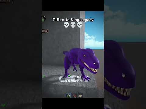 T-Rex In Bloxfruits 🤢 VS T-Rex King Legacy 😍