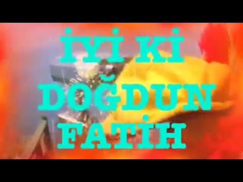 İyi ki Doğdun FATİH :) 2. VERSİYON Komik Doğum günü Mesajı ,DOĞUMGÜNÜ VİDEOSU Made in Turkey :) 🎂