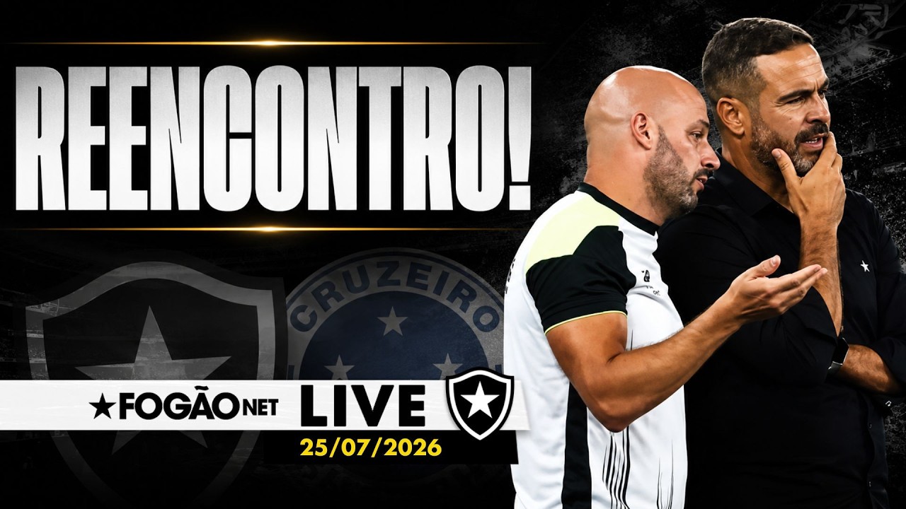 LIVE | Franclim projeta reencontro com Artur Jorge; Botafogo ainda busca zagueiro