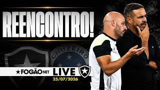 FOGÃONET LIVE: FRANCLIM PROJETA REENCONTRO COM ARTUR JORGE | BOTAFOGO AINDA BUSCA UM ZAGUEIRO