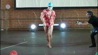 preview picture of video 'Esibizione: Franky | One Piece - Poirino in Cosplay 2012'