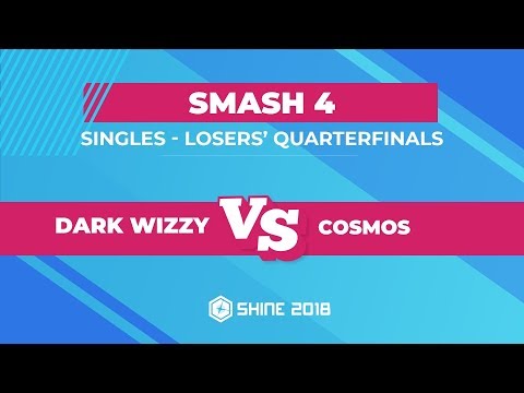 Dark Wizzy vs Cosmos - Smash 4 Singles: Losers' Quarterfinals - Shine 2018