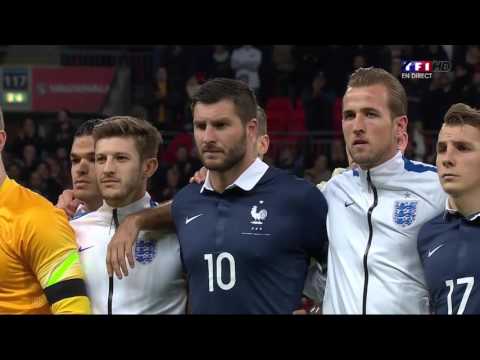 Angleterre France 17/11/2015 La Marseillaise