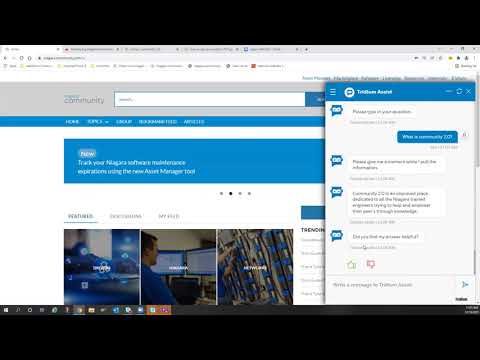 TridiumTalk: Niagara Community Virtual Assist (December 16, 2021)