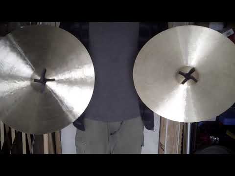 17.5 Orchestral Pair, 1174g & 1256g - Handcrafted cymbals by Craig Lauritsen