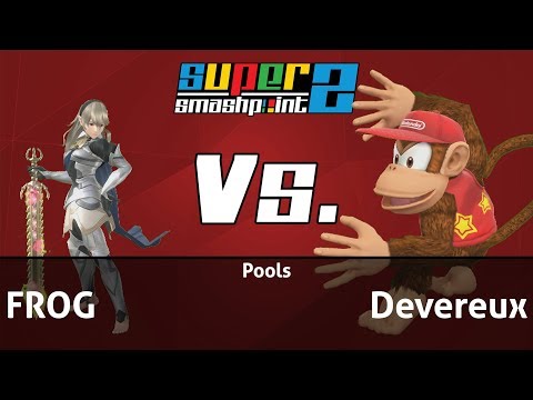 Super SmashPoint 2 - FROG (Corrin) Vs. Devereux (Diddy) Pools