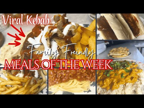 I Made The viral Doner Kebab! Dinner's We Had This Week #viralrecipe #mealsoftheweek #familymeals