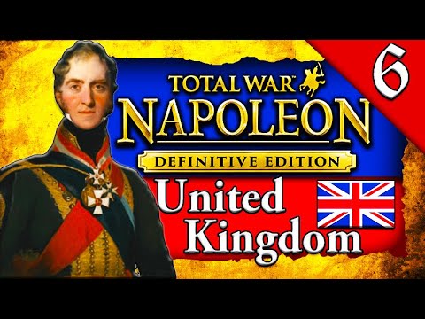 EPIC BATTLE OF WATERLOO! Napoleon Total War: Darthmod - United Kingdom Campaign Gameplay #6
