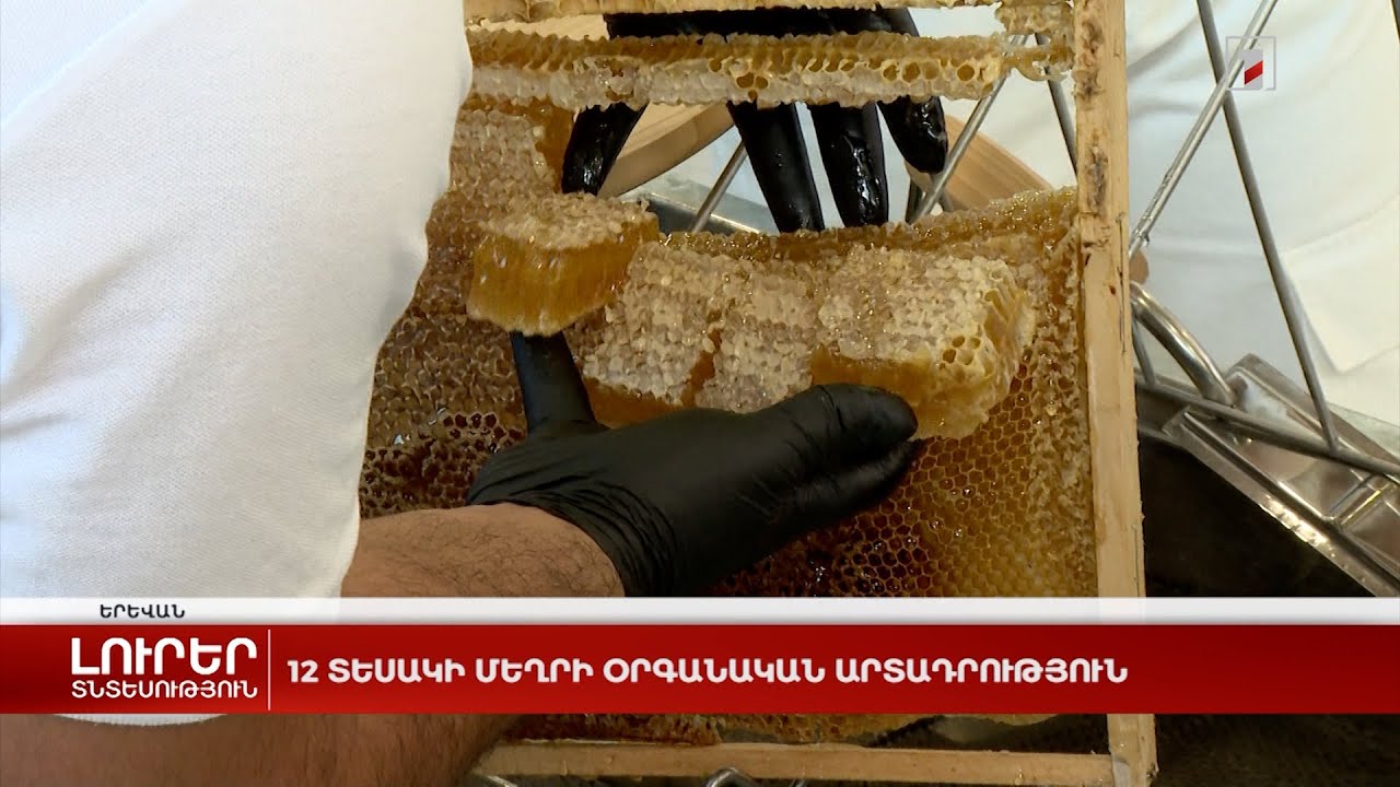 12 տեսակի մեղրի օրգանական արտադրություն