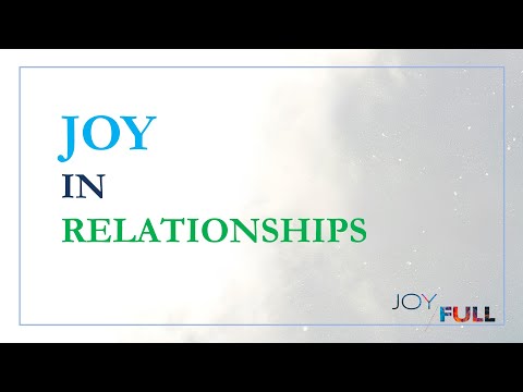 ENR | Wayne Meyer | 21 April 2024 | Joy in Relationships