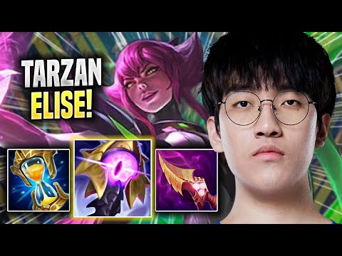 TARZAN IS SO CLEAN WITH ELISE! - LNG Tarzan Plays Elise JUNGLE vs Diana! | Season 2022