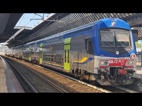 ARRIVI e PARTENZE & TRANSITI alla stazione di MILANO ROGOREDO: Frecce; Intercity; Regionali; Merci!