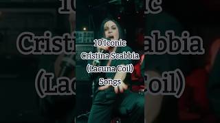 10 Iconic Cristina Scabbia (Lacuna Coil) Songs 🇮🇹 #metal #2000s #lacunacoil #italy #rock #vampire