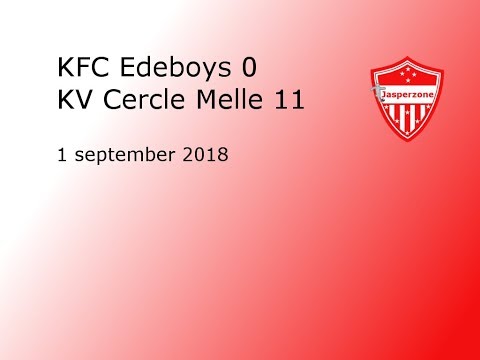 20180901 KFC Edeboys - KV Cercle Melle