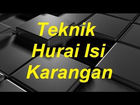 VIDEO TEKNIK MENGHASILKAN KARANGAN thumbnail