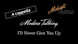 MODERN TALKING I&#39;ll Never Give You Up (A cappella)