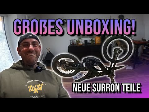 WYLD - Großes Surron Unboxing I Endlich neue Teile