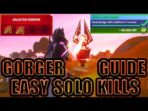 GORGER / GATHERER GUIDE - EASY SOLO GORGER WITHOUT LOOT | Fortnite