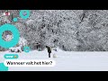 Grote sneeuwstorm in Oost-Europa