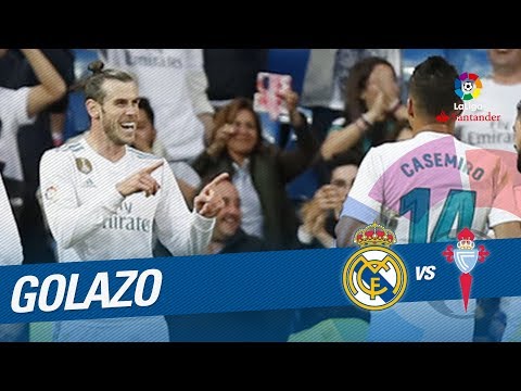 Golazo de Bale (2-0) Real Madrid vs RC Celta