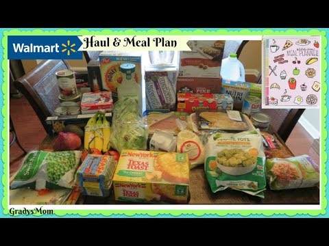 , title : 'Walmart Weekly Grocery Haul & Meal Plan for the Week'
