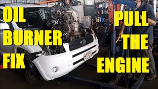 2AZ-FE Oil Burner Fix - Toyota RAV4 2.4-liter  - PULL THE ENGINE! Corolla Matrix Scion TC