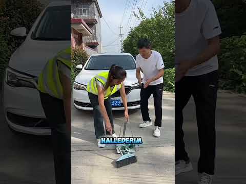 😱😂 LASTİK PATLAYACAKTI! ABLA SON ANDA KURTARDI! 🚗🔥