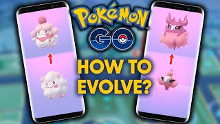 HOW TO EVOLVE SPRITZEE & SWIRLIX in POKEMON GO #shorts