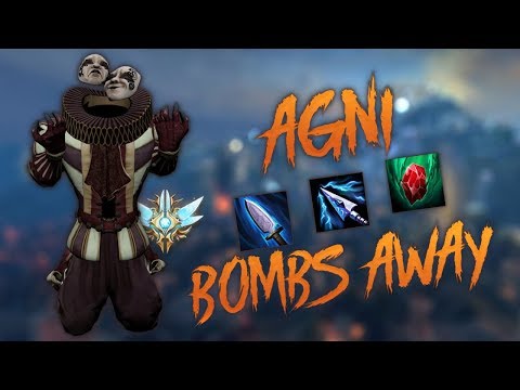 AGNI | Grandmasters Mid | Double Digit Kills | Smite Season 6