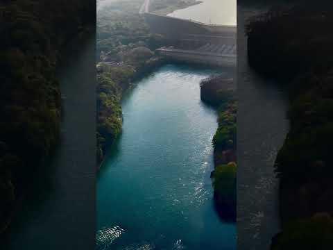 Fronteira MG #fronteiras #minasgeraisoficial #hidrelétrica #usina #paramotor #voo #aviation #voar