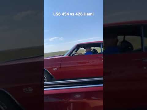 Stock LS6 454 vs Stock 426 Hemi